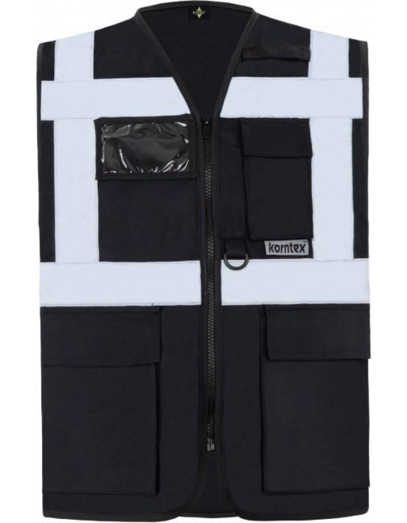 Vestă de lucru multifuncțională cu buzunare